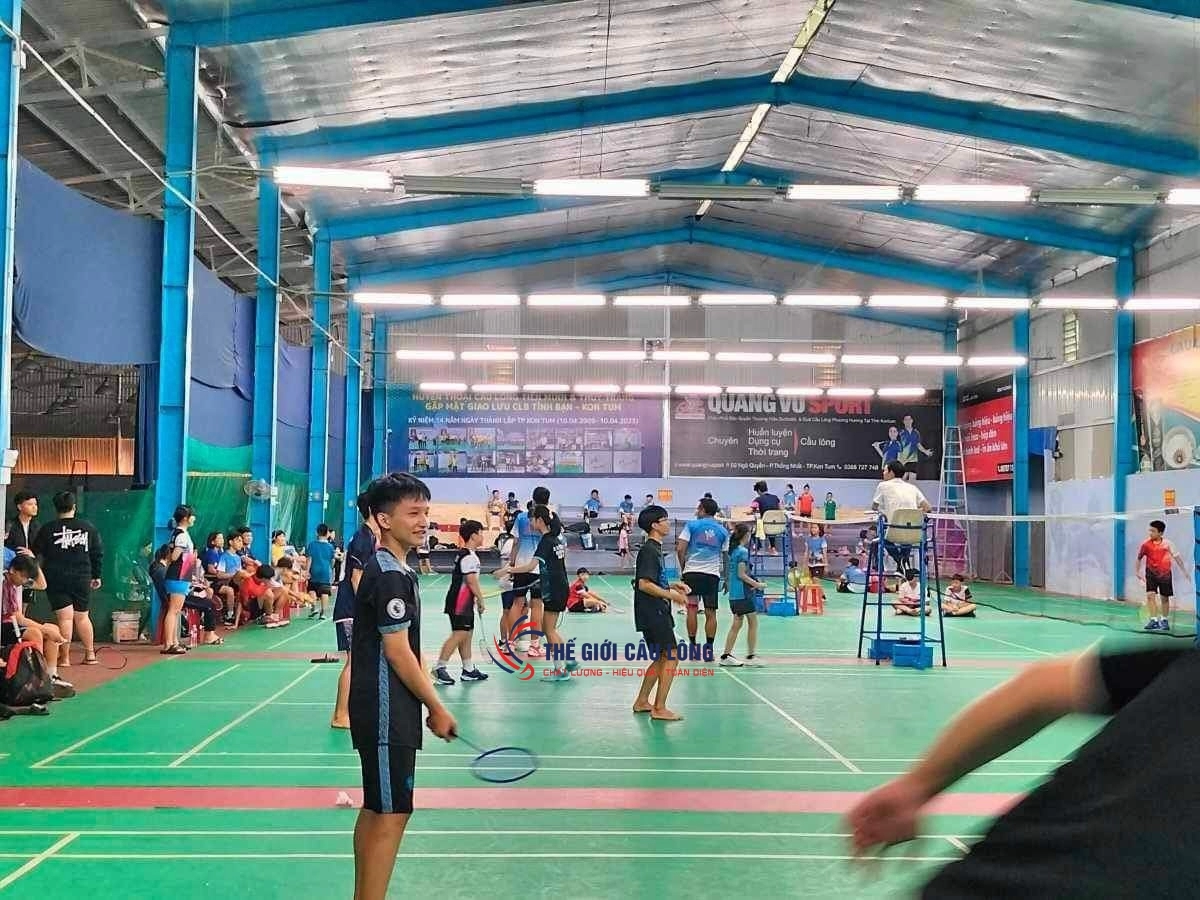 Danh sách sân cầu lông tỉnh Kon Tum